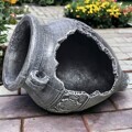 Уличная Амфора 60*43/h50см палермо с руч.(серая), U2402